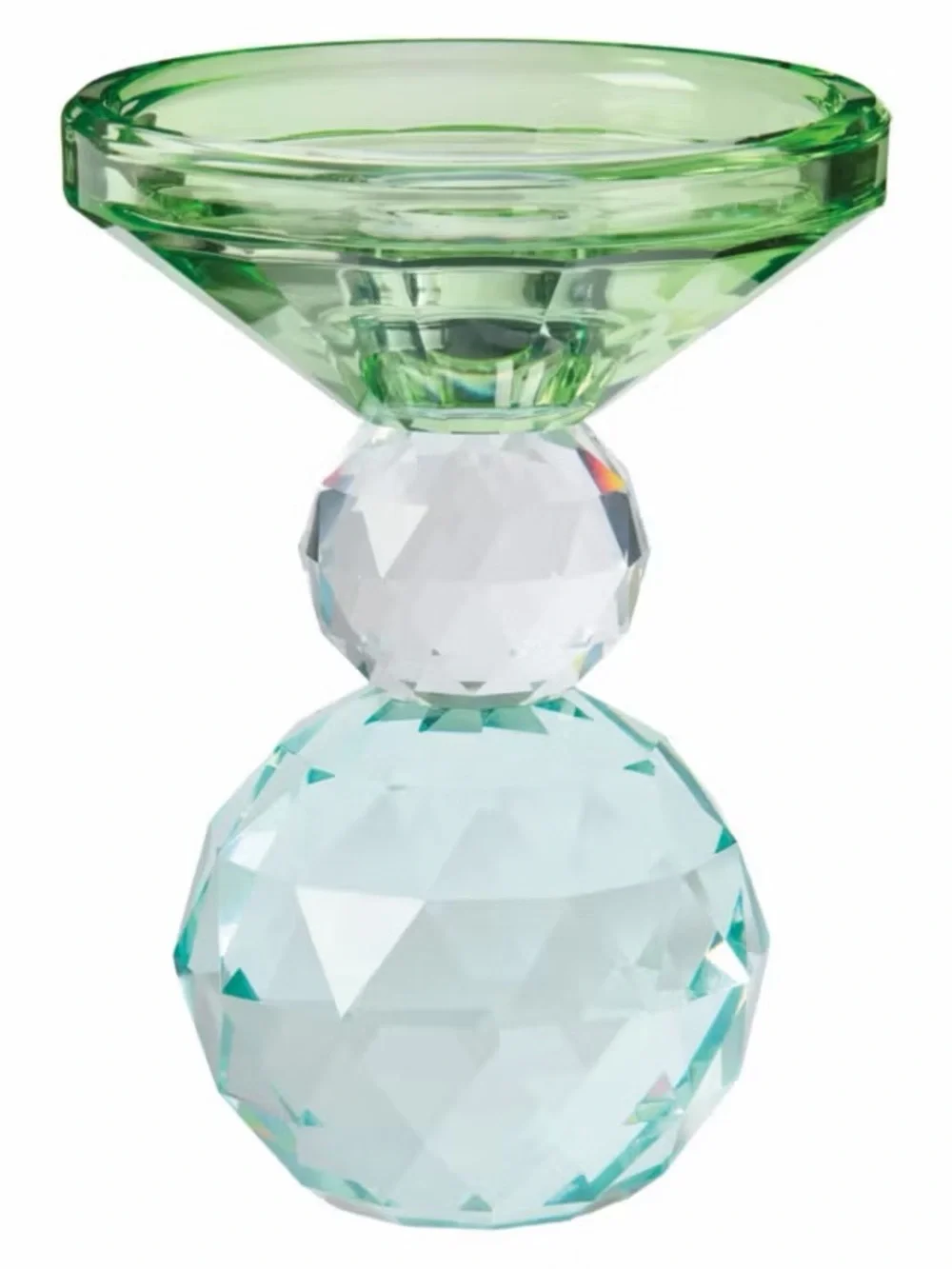 Kirkton House Cut Glass Candle Holders Set of 2
